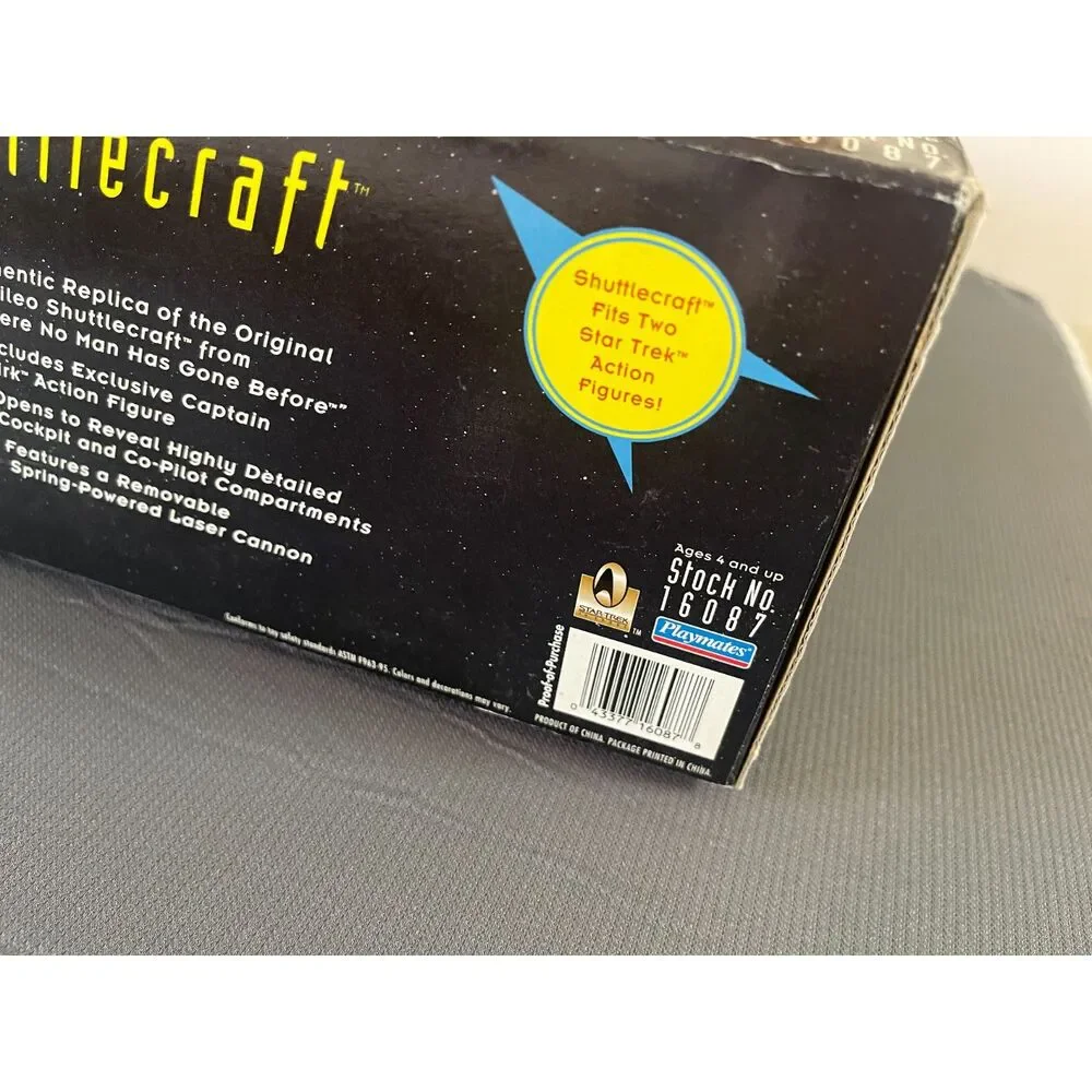 NEW Playmates 16087 Classic Star Trek Galileo Shuttlecraft 30th Anniversary Kirk